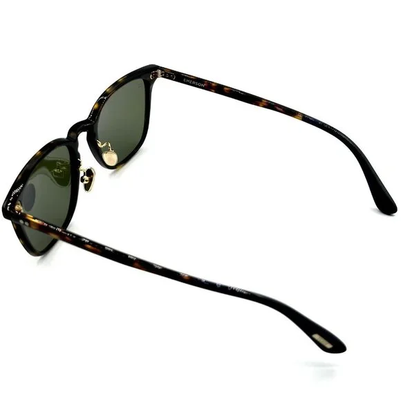 Tom's Women Sunglasses Emerson Dark Tortoise/Glass Bottle Green